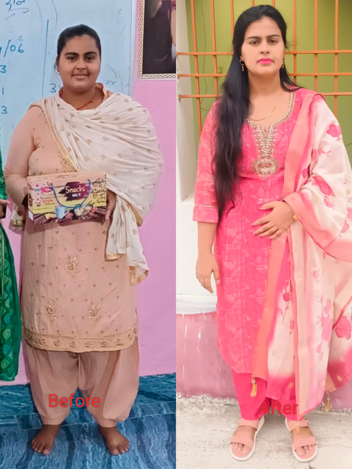 Wellness progress photo shared by a visitor